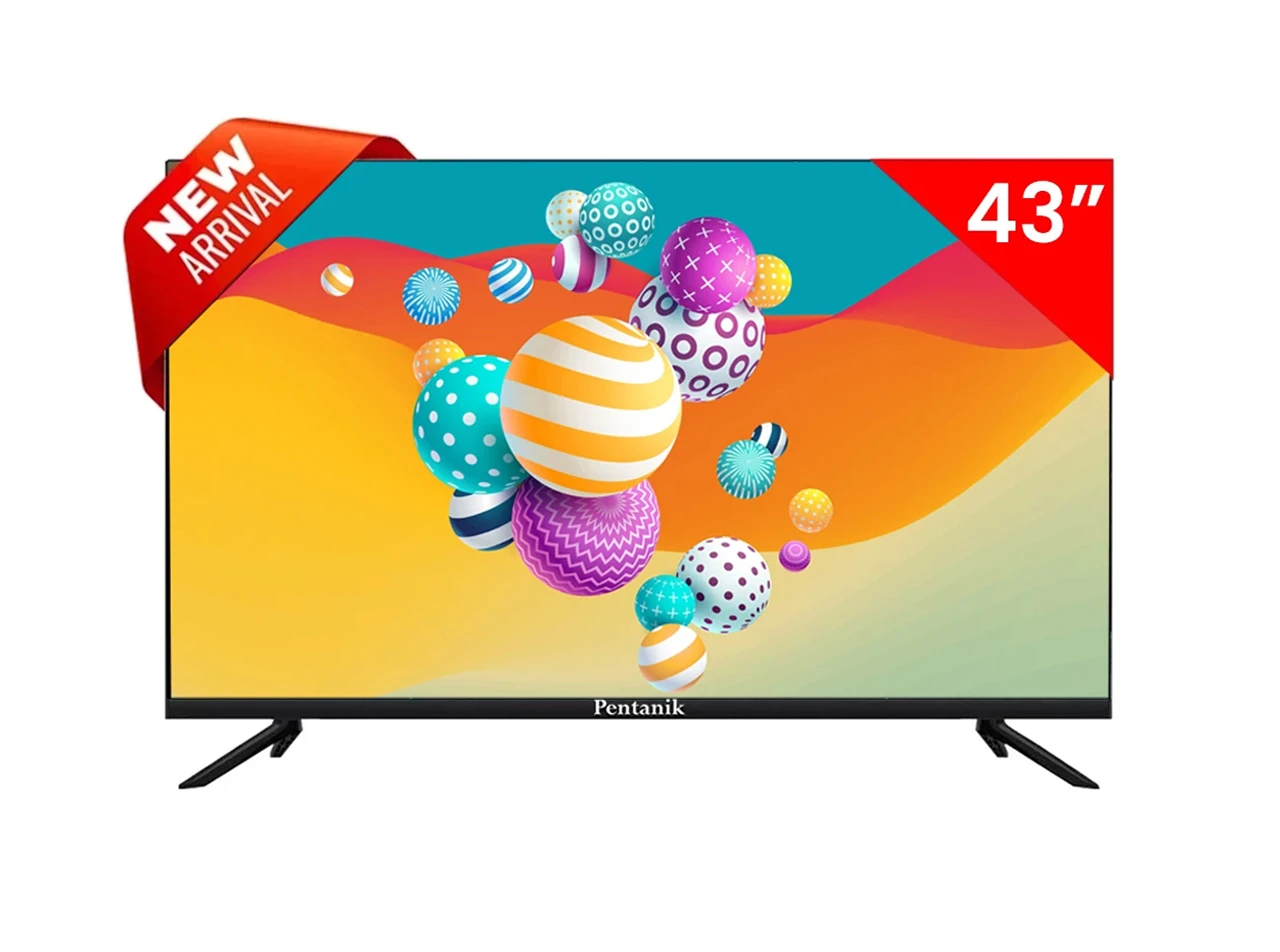 Pentanik 43 Inch Frameless Voice Control Android TV